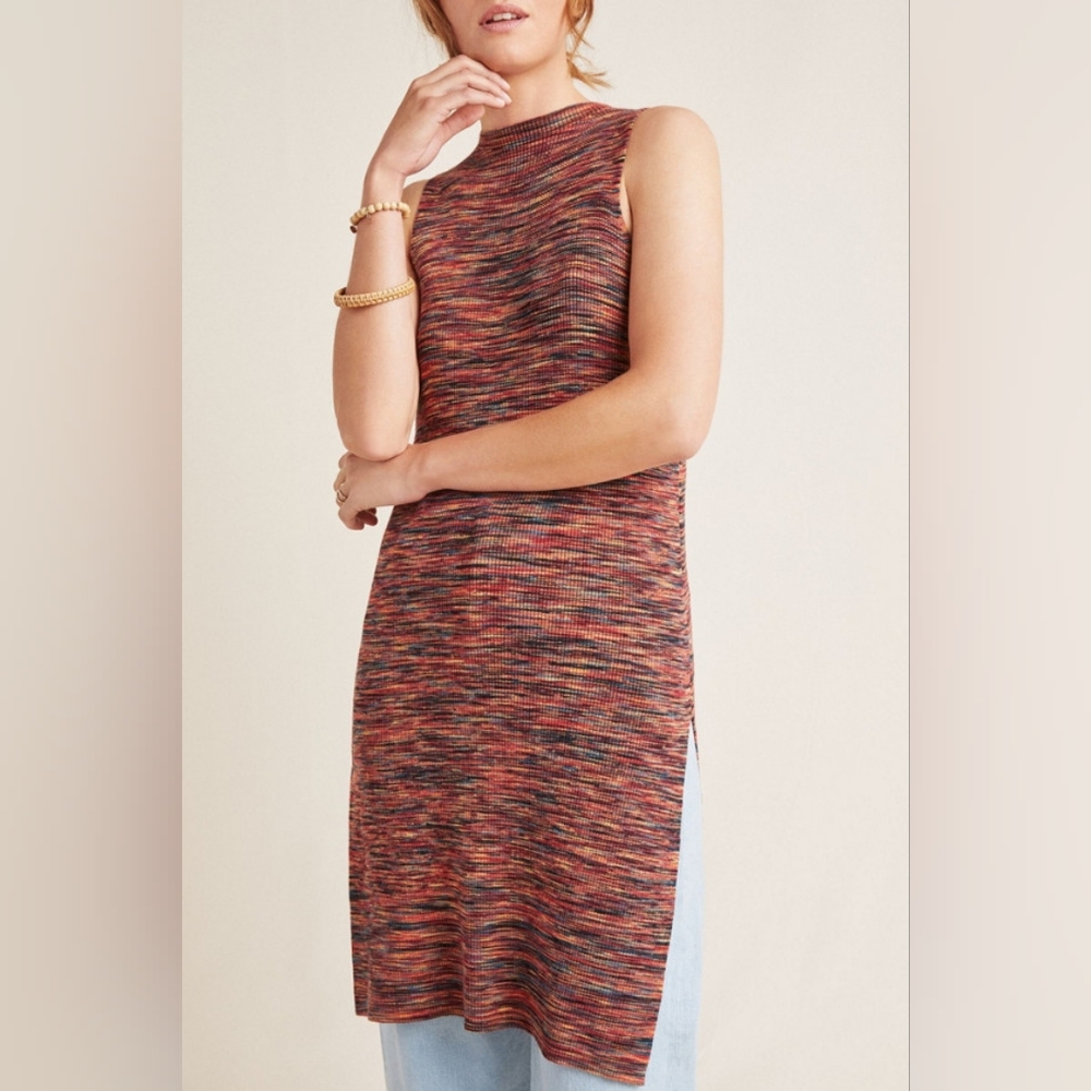 Anthropologie Tami Sleeveless Knit Tunic